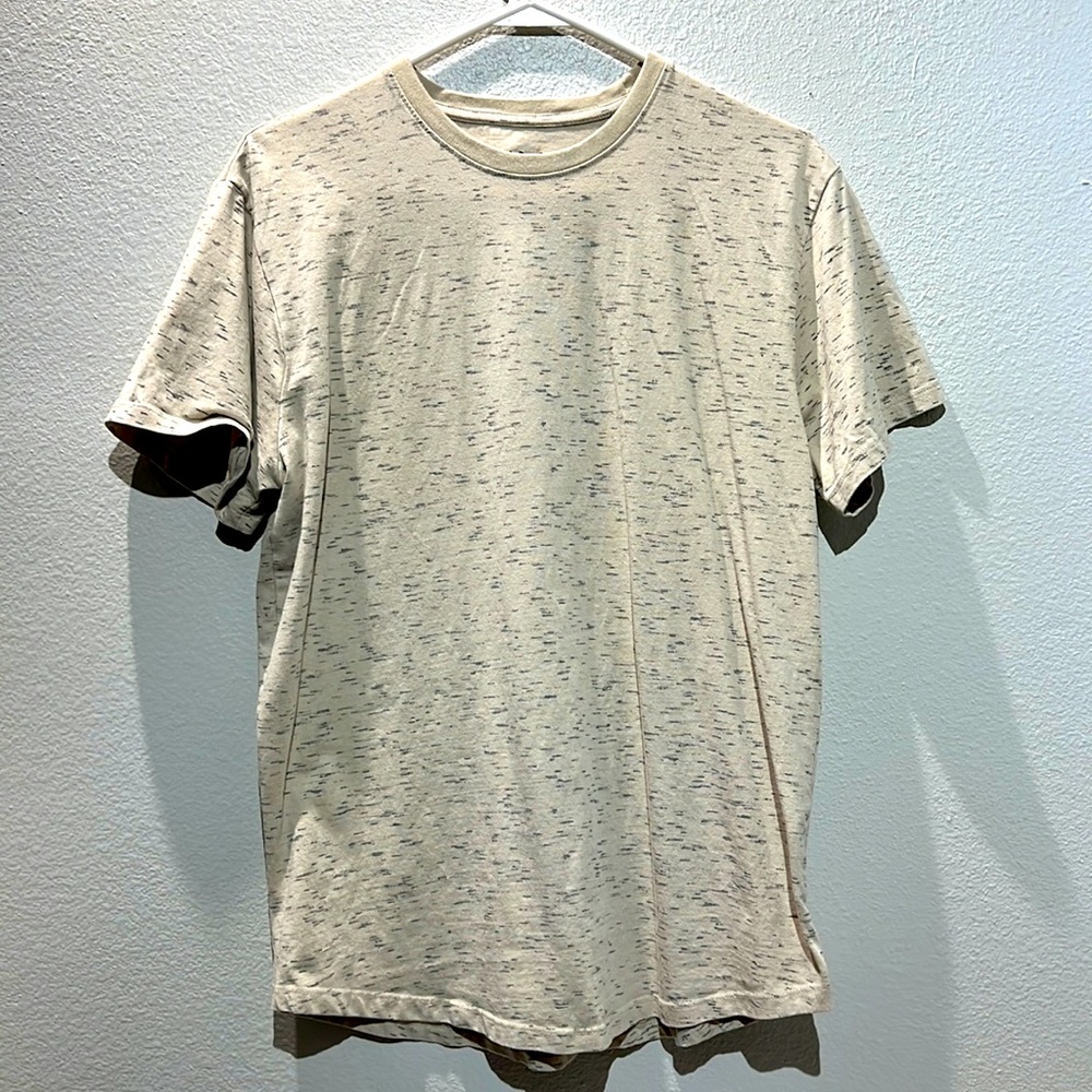 Men’s Rustic South Basic White/Cream T Shirt Size Medium